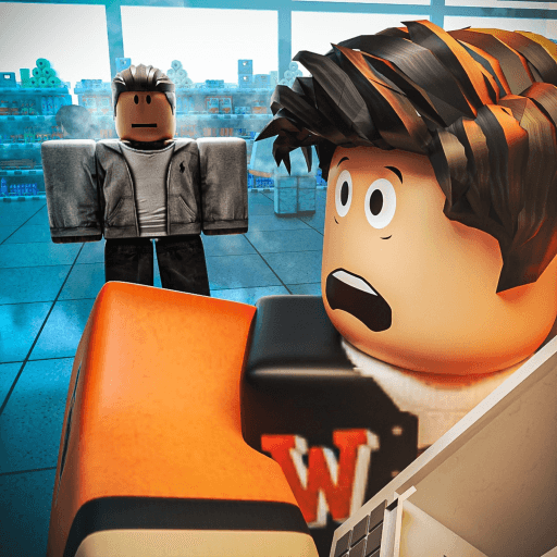 A plainclothes Officer standing in the aisle behind a startled thief